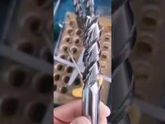 3 बांसुरी एल्यूमीनियम अंत मिल